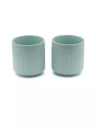 BREDEMEIJER | Teebecher SKAGEN 2er Set 0,3l Steingut Hellblau | 